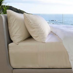 Cariloha Coconut Milk Cal King Sheet set